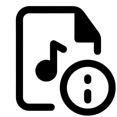 music as data file icon