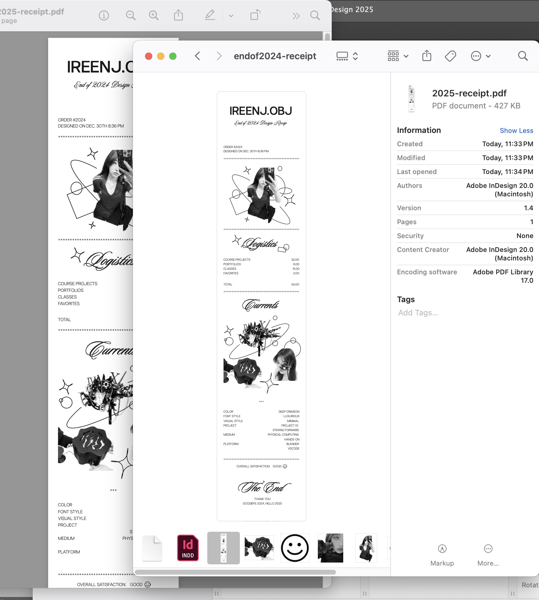 Redesign of the BND album cover.